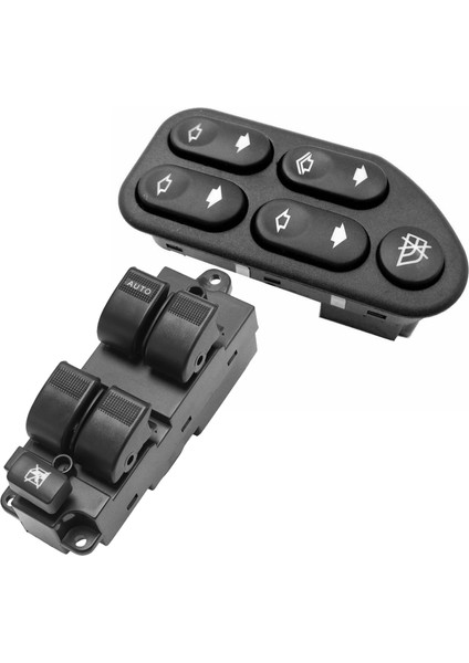 2 Pcs Pencere Kontrol Anahtarı Ford Ranger Için Uygun Fiesta Ecosport 2004-2008 7S6514529AA &amp Mazda 6 2003-2005 (Yurt Dışından)