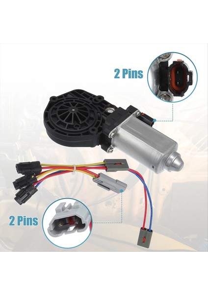 1 Set Sağ Tarafı Elektrikli Pencere Kaldırma Motoru Ford F-150 1997-2004 Için Kablo ile Asansör Motoru (Yurt Dışından) modelleri