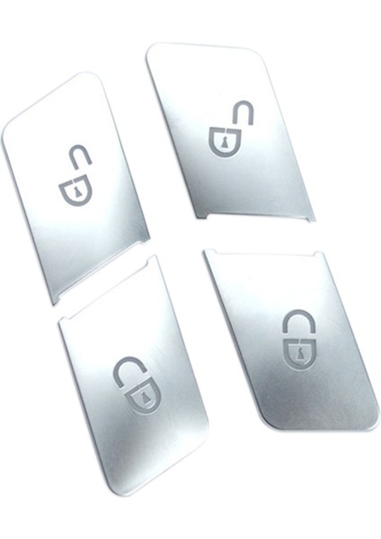 18 Adet Çıkartma 14PCS Araba Penceresi Cam Kaldırma Düğmesi Çıkartma ve 4pcs Araba Kapısı Kilit Açma Düğmeleri Dekorasyon Kapağı Döşeme (Yurt Dışından) fiyatları