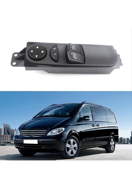 Araba Ön Sol Pencere Kontrol Anahtarı Pencere Kaldırıcı Anahtarı Düğmesi A6395450913 Mercedes Için Benz Vito W639 2003-2014 Lhd (Yurt Dışından) indirimleri