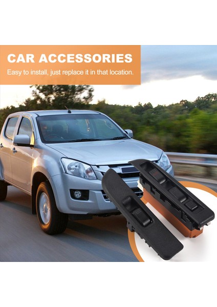 2pcs Araba Ön Sol ve Sağ Elektrikli Pencere Anahtarı Isuzu NPR66 70PL Nkr NQR70 Nhr 8973151840 8981472360 98147236-0 (Yurt Dışından) fırsatları
