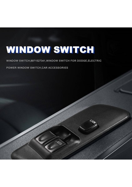 Elektrikli Pencere Anahtarı Sürücü Tarafı Ana Güç Penceresi Anahtarı Isuzu 8971527341 (Yurt Dışından) fırsatları