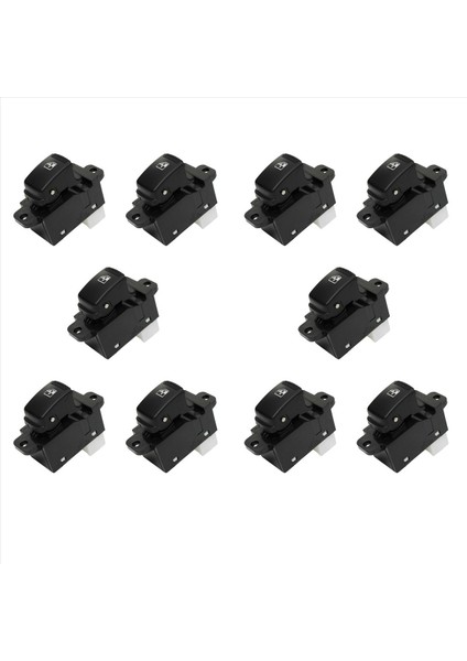 Hyundai Elantra Sonata Kia Rio Için 10X Yolcu Tarafı Elektrikli Pencere Anahtarı 93580-3D000 (Yurt Dışından) modelleri