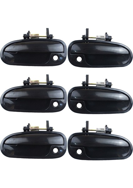 Honda Civic Ek3 1996 1997 1998 1999 2000 (Ön Kapı Kolu) Için Dış Kapı Kolu Dışında 6pcs Araba (Yurt Dışından)
