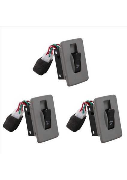 3x Yeni Elektrikli Pencere Anahtarı Kıa KK12B-66-370 KK12B66370 (Yurt Dışından)