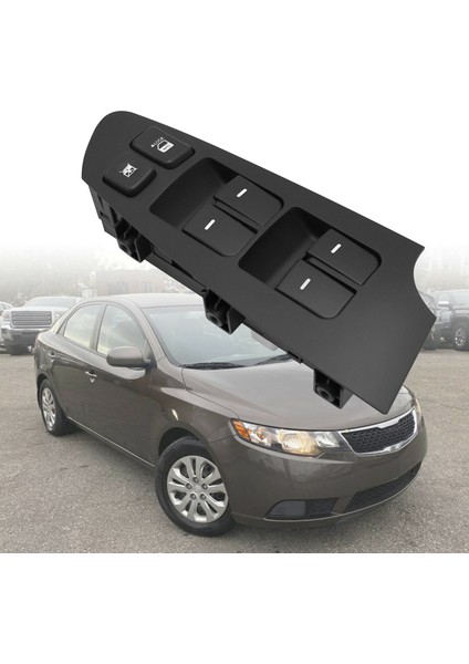 Kia Forte Cerato Için Araba 2010 2012 2012 2013 Lh Sol Kapı Sürücüsü Yan Güç Penceresi Anahtarı 93570-1M100WK 935701M100WK (Yurt Dışından) fırsatları