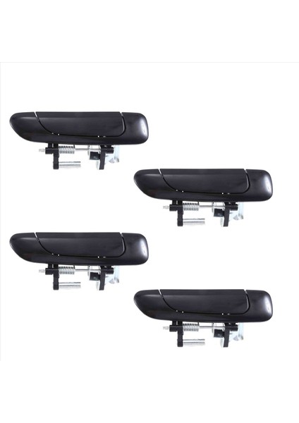 4pcs Dış Dış Dış Kapı Hanekleri Honda City Jazz Fit Için Black Yeni 2002-2008 Set (Yurt Dışından) modelleri