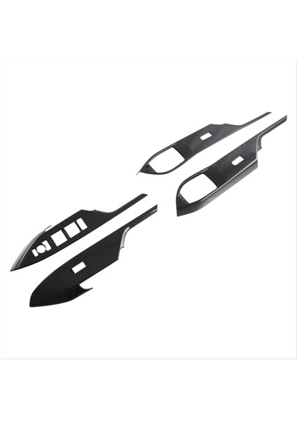 Toyota Veloz Için 2022-2024 Karbon Fiber Araba Cam Cam Kaldırma Anahtarı Panel Kapak Döşeme Iç Aksesuarlar (Yurt Dışından)