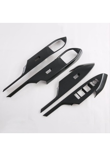 Toyota Veloz Için 2022-2024 Karbon Fiber Araba Cam Cam Kaldırma Anahtarı Panel Kapak Döşeme Iç Aksesuarlar (Yurt Dışından) fiyatları