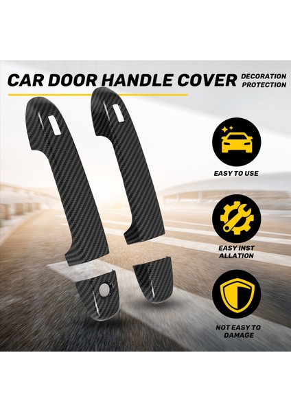Toyota 86 GT86 Subaru Brz 2012-2020 (Karbon Fiber) Için Araba Dış Kapı Kolu Kapak Kaplaması (Yurt Dışından) fırsatları