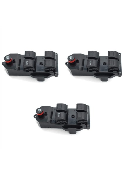Honda Civic 2001-2005 Crv 2002-2005 Için 3x 35750-S5A-A02ZA Güç Penceresi Anahtarı (Yurt Dışından)