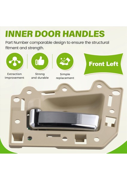 Jeep Grand Cherokee 2005-2011 Için Iç Kapı Kolu Içindeki Araba Sol 1JV471J3AA (Yurt Dışından) indirimleri