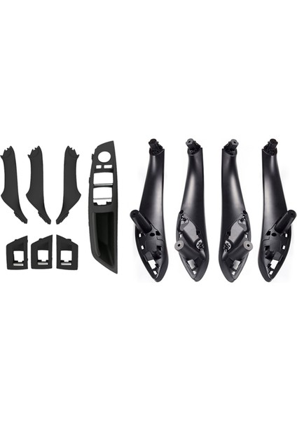 2 Set Araç Aksesuarları 1 Set Araba Penceresi Asansör Anahtarı Arm Tabanı Paneli ve 1 Set Kapıları Panel Tutamak Çekme Kapağı Kapak (Yurt Dışından)