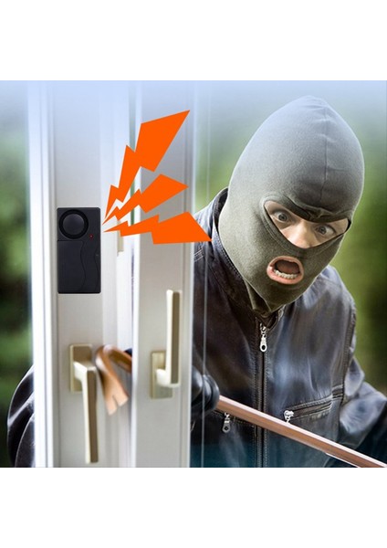 Uzaktan Kumanda Titreşim Alarmı Kablosuz Titreşim Alarmı Ayarlanabilir Hassasiyet Elektrikli Araç Pili Için Yüksek Alarm (Yurt Dışından)