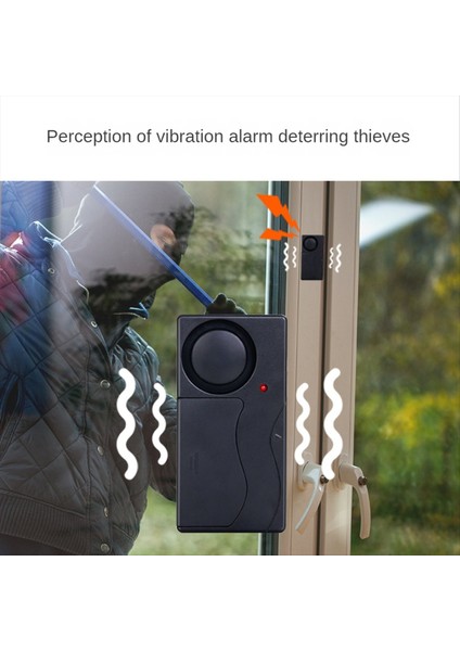 Uzaktan Kumanda Titreşim Alarmı Kablosuz Titreşim Alarmı Ayarlanabilir Hassasiyet Elektrikli Araç Pili Için Yüksek Alarm (Yurt Dışından) indirimleri