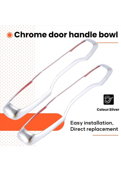 4pcs Araba Kapı Tutucu Trim Dekorasyonu Volvo XC60 XC90 S90 V90 2018 2019 2020 Krom Aksesuarları Için Uygundur (Yurt Dışından) fırsatları