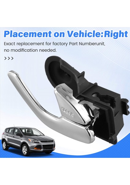 Ford Kaçış Kuga Ba Za Zb Zc Escape 2003-2012 Için Araba Iç Kapı Kolu Kaplama Kapısı Iç Trim Paneli (Yurt Dışından) indirimleri