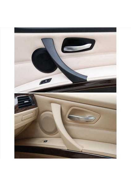 2x Araba Sol Iç Kapı Çekme Kolu Bmw 3 Serisi E90 E91 E92 2004-2012 Siyah (Yurt Dışından) indirimleri