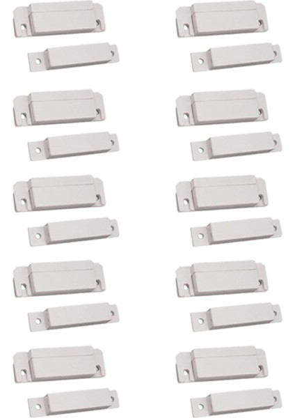 10X Manyetik Sensör Ana Kapı Penceresi Giriş Uyarı Alarm Anahtarı (Yurt Dışından)