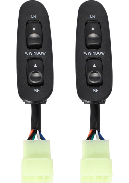 2x Yeni Elektrikli Pencere Anahtarı Hyundai H100 Otobüs 93691-43600 Için Uygun (Yurt Dışından)