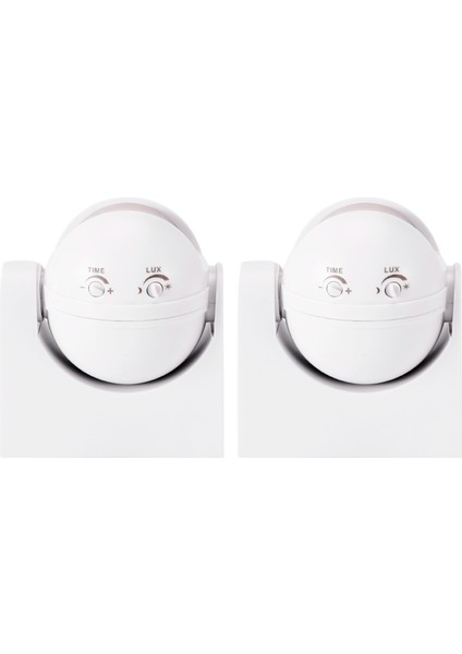 2x 110V-240V Dış Mekan IP44 180 Derece 50/60Hz Güvenlik Pır Hareket Anahtarı Kızılötesi Hareket Sensörü Anahtarı (Yurt Dışından)