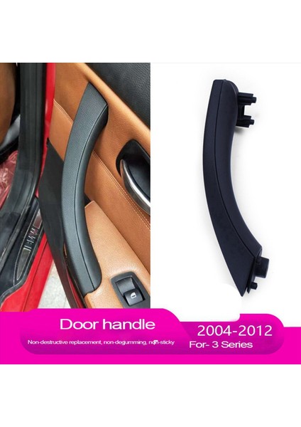 2x Araba Sağ Iç Kapı Çekme Kolu Kapak Trimine Sahip Bmw 3 Serisi E90 E91 E92 2004-2012 Siyah (Yurt Dışından) modelleri