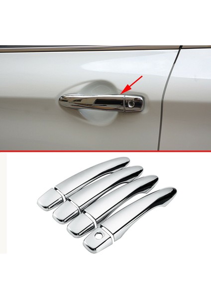 8pcs Nissan Qashqai J11 2014-2019 Için Krom Kapı Kolu Kapak Döşeme (Yurt Dışından) modelleri