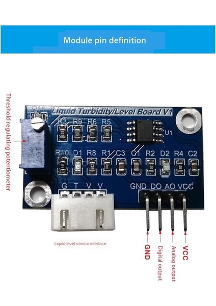 Sıvı Seviye Sensörü Sıvı Seviye Algılama Sensörü Su Seviyesi Izleme Sensörü Modülü (Yurt Dışından) fiyatları