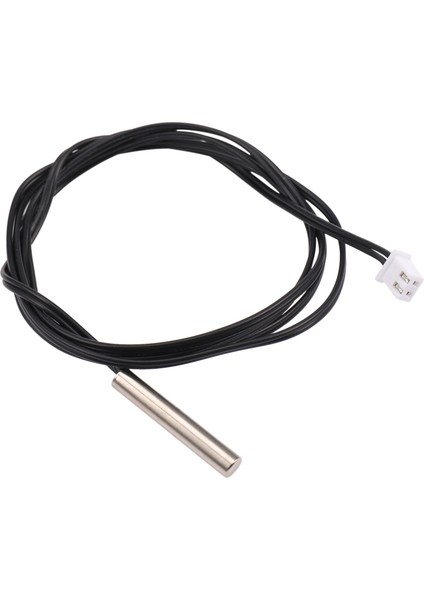 10PCS 1 Metre Su Geçirmez Sıcaklık Sensörü Probu Paslanmaz Çelik 10K 3950 Ntc Termistör Probu Siyah ve Gümüş (Yurt Dışından) modelleri
