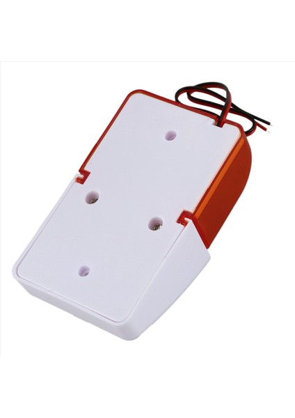 6x Mini Kablolu Strobe Uyarı Siren Dayanıklı Dc 12V Ses Alarmı Yanıp Sönen Hafif Ses Siren 115DB Turuncu (Yurt Dışından) indirimleri