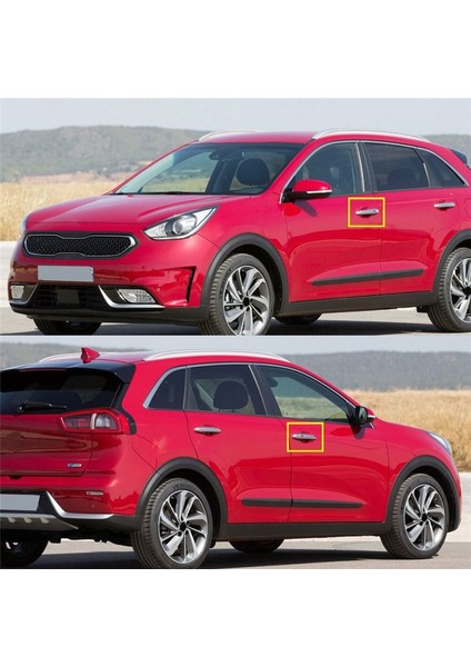 82651-G5210CR Ön Kapı Kolu Endüktif Kia Niro Için Düğme Vekili 2016-2018 Dış Çekme Sapı Yakalama 82651 G5210 (Yurt Dışından) modelleri