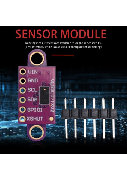 Arduino Için VL53L0X Uçuş Süresi Mesafesi Sensörü GY-VL53L0XV2 Modülü (Yurt Dışından) fiyatları
