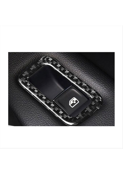 Araç Karbon Fiber Araba Pencere Kontrol Anahtarı Panel Dekor Vw Golf Için Destek Dikkatli Çıkartmalar 7 Mk7 2013-2017 (Yurt Dışından) indirimleri