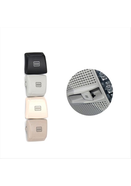 Araba Sunroof Pencere Anahtarı Düğmesi Kapak Benz C W205 E W213 S Sınıfı W222 Glc W253 Bej (Yurt Dışından) fırsatları