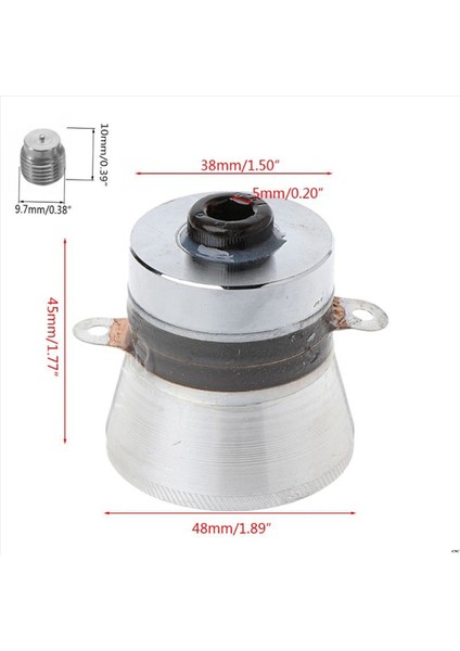 2x 60W 40KHZ Ultrasonik Piezoelektrik Temizleme Transdüser Temizleyici Yüksek Performans (Yurt Dışından) fırsatları