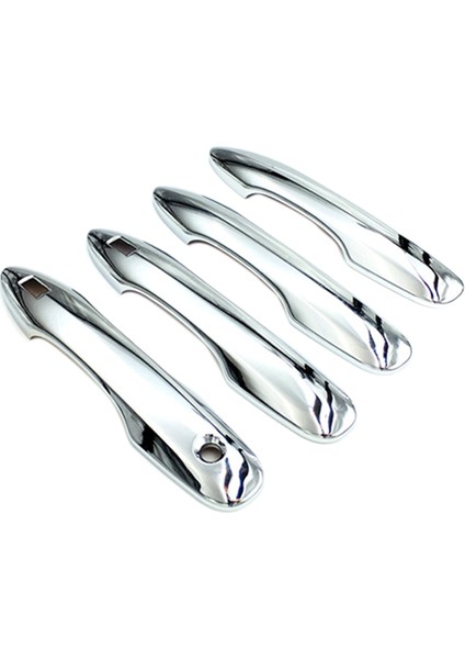 4pcs Abs Krom Kapı Kolu Kapak Koruyucu Kapak Toyota Corolla Cross 2020 2020 2021 Otomobil Styling Accssories (Yurt Dışından)