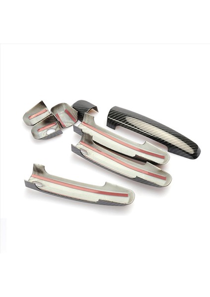 Karbon Fiber Ayna Kapakları+Jeep Grand Cherokee Dodge Durango 2011-2020 Için Kapı Kolu Kapakları (Yurt Dışından) fiyatları