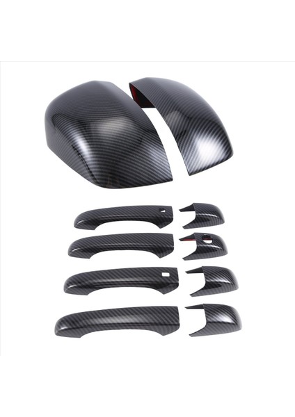 Karbon Fiber Ayna Kapakları+Jeep Grand Cherokee Dodge Durango 2011-2020 Için Kapı Kolu Kapakları (Yurt Dışından) indirimleri