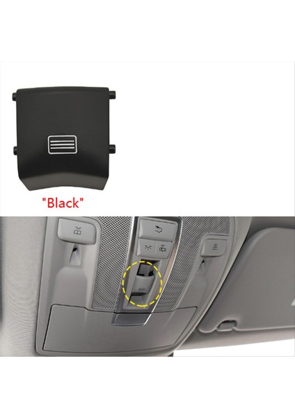 Araba Sunroof Pencere Anahtarı Düğmesi Kapak Kapalı Tavan Işık Anahtarı Mercedes-Benz ml Gl Gle G W166 W292 W463 Siyah (Yurt Dışından) fiyatları