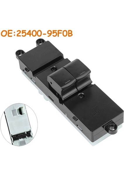 Araba Ön Sol Güç Pencere Kontrol Anahtarı Pencere Kaldırıcı Anahtarı Düğmesi 25400-95F0B Nissan Sunny Almera 2006-2013 Lhd (Yurt Dışından) indirimleri