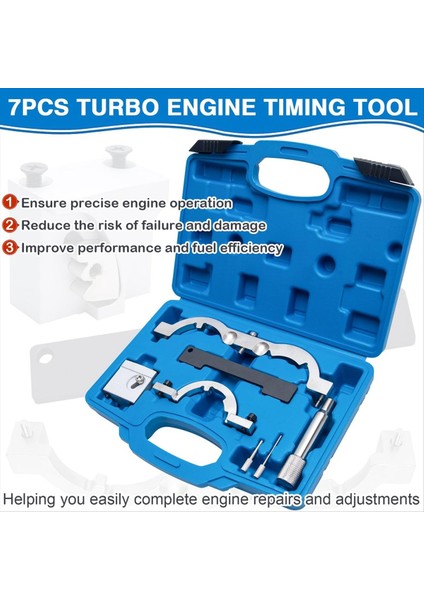 Turbo Motor Zamanlama Aracı Kiti Motor Eksantrik Mili Hizalama Aracı Chevy Aveo Cruze Orlando Vauxhall Opel 1 0 1 2 1 4l (Yurt Dışından) modelleri