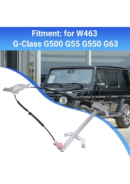 Mercedes Için Motorsuz Araba Arka Kapı Pencere Regülatörü Benz W463 G-Serisi G500 G55 G550 G63 A4637300846 A4637301046 R (Yurt Dışından) fırsatları