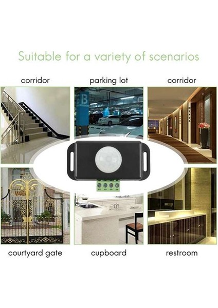 5pcs Dc 12 24V 8A Otomatik Ayarlanabilir Pır Hareket Sensörü Anahtarı Ir Kızılötesi Dedektör LED Şerit Için Işık Anahtarı Modülü (Yurt Dışından) indirimleri