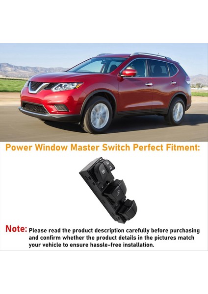 25401-3DF0B Güç Penceresi Anahtarı Pencere Tahrikli Nissan Altima Tiida 2011-2014 Lhd (Yurt Dışından)