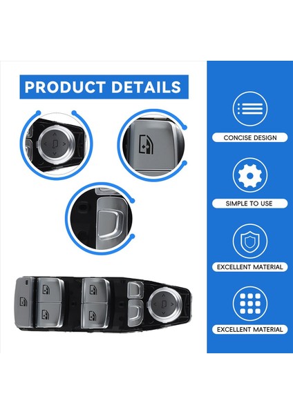 61317941997 Araba Sürücüsü Yan Master Güç Penceresi Bmw G30 518D 520 530 540 M550 2015-2020 (Yurt Dışından) indirimleri