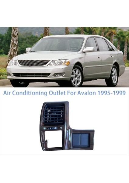Lhd Sol Yan Gösterge Tablosu Klima Toyota Avalon 1995-1999 Araba Klima Hava Delikleri Grille Trim Kapak (Yurt Dışından) fiyatları