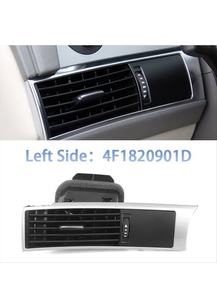 Audi A6 S6 C6 Rs6 2006-2011 Sağ Lhd Için Araba Ön Klima Havalandırma Çıkış Delikleri 4F1820902D (Yurt Dışından) modelleri