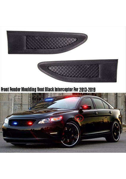 Ford Taurus 2013-2019 Için Ön Çamurluk Havalandırma Örtüsü Uyarı Çamurluk Kalıplama Havalandırma Sol DG1Z-16178-D (Yurt Dışından)