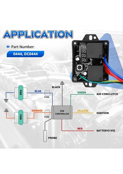 Dijital Ayarlanabilir Termostat Radyatör Fan Sıcaklık Denetleyicisi DC-0444 (Yurt Dışından) fırsatları