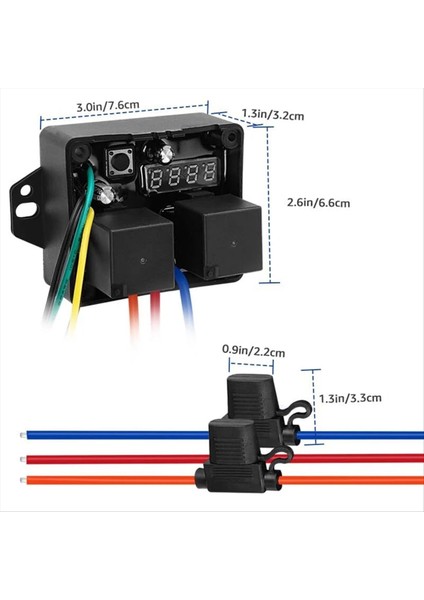 Dijital Ayarlanabilir Termostat Radyatör Fan Sıcaklık Denetleyicisi DC-0444 (Yurt Dışından) indirimleri